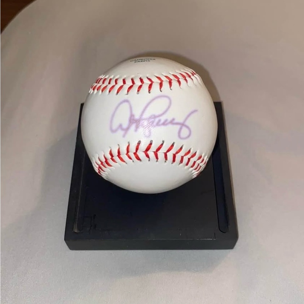 A-Rod Autographed Baseball